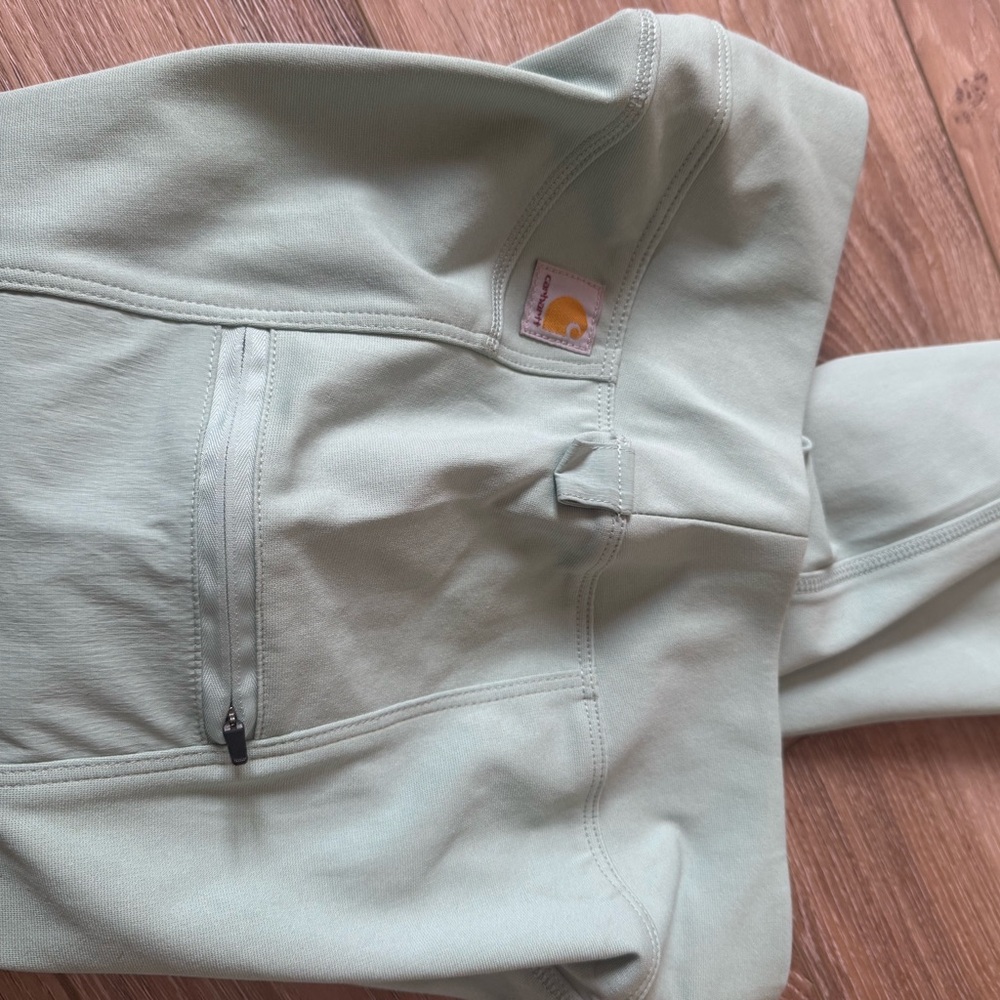 Carhartt women Sage Green High-Waist Utility Leggings - CALLOUT- see picture. - Picture 6 of 7